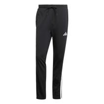 Calça Adidas Moletom Single Jersey 3 Listras Masculina Calça Adidas Moletom Single Jersey 3 Listras Masculina