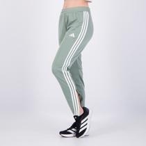Calça Adidas Tiro ES PNT Feminina Verde e Branca Calça Adidas Tiro ES PNT Feminina Verde e Branca