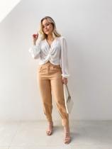 Calça Alfaiataria Cenoura Feminina ANELISE
