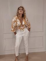 Calça Alfaiataria com cinto