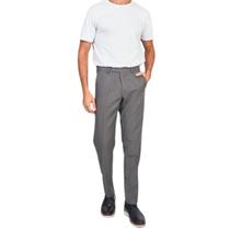 Calça Alfaiataria com Elastano Masculina Slim Fit