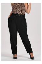 Calça alfaiataria cor preta tamanho G