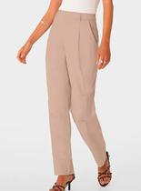 Calça Alfaiataria Enfim 1000126855 Feminina Com Pregas Peletizada T. P/G