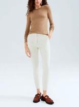Calça Alfaiataria Hering K0VU Feminina Básica Bolsos Viscose T. 36/48