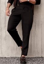 Calça Alfaiataria Imperial Preta Calça Alfaiataria Imperial Preta