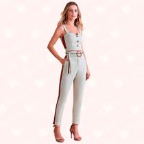 Calça Alfaiataria Linho Natural - Moda Casual Chic Calça Alfaiataria Linho Natural - Moda Casual Chic