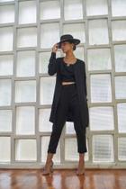 Calça alfaiataria linho - Studio Básico - Cores: Preto e Verde Calça alfaiataria linho - Studio Básico - Cores: Preto e Verde