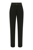 Calça Alfaiataria Lunender Slim Em Malha Preto Calça Alfaiataria Lunender Slim Em Malha Preto