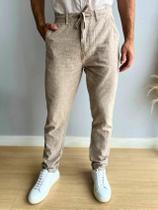 Calça Alfaiataria Masculina de Linho Slim Elegancia e Conforto Conquest