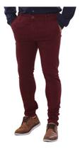 Calça Alfaiataria Masculina Skinny Premium Bordô Bolso Faca Calça Alfaiataria Masculina Skinny Premium Bordô Bolso Faca