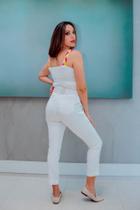 Calça Alfaiataria Off White Calça Alfaiataria Off White