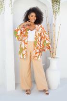 Calça Alfaiataria Plus size Chic Antonela Calça Alfaiataria Plus size Chic Antonela