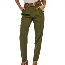 Calça Alfaiataria Slim Corte Justo e Ajuste Contemporâneo