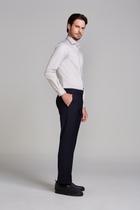 Calça Alfaiataria Slim Fit - Azul Marinho Calça Alfaiataria Slim Fit - Azul Marinho