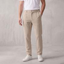 Calça Alfaiataria Texturizada Masculina Elastano Social Casual Premium Elegante para Trabalho Estilo