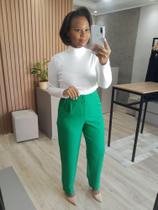 Calça Alfaiataria Verde