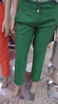 Calça alfaiataria verde