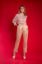 Calça Alfaiataria Vogue - Aveia