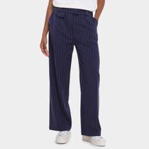 Calça Alfaitaria Hering Listrada Feminina Calça Alfaitaria Hering Listrada Feminina