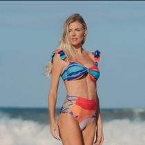 Calca Alta Hotpants Orla Lateral Trancada Avulsa