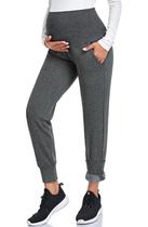 Calça AMPOSH Gestante Jogger com Forro de Fleece e Bolsos Calça AMPOSH Gestante Jogger com Forro de Fleece e Bolsos