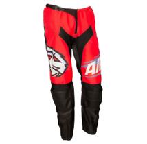 Calça Amx Prime Vermelho Preto Trilha Motocross