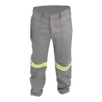 Calça antichamas nr10 com refletivo mr safety