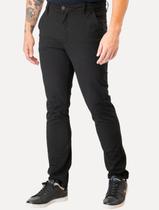 Calça Aramis Masculina Chino Color Basica Tag Preta