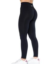 Calça AUROLA Dream Collection Cintura Alta Sem Costura Preta Calça AUROLA Dream Collection Cintura Alta Sem Costura Preta