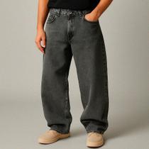 Calça Baggy Jeans Estonado Masculino Cargo Vintage Estilo Streetwear Calça Baggy Jeans Estonado Masculino Cargo Vintage Estilo Streetwear