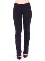 Calça Bailarina Feminina Fitness Confort Preto