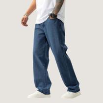 Calça Balão Calca Jeans Masculina Bag Boca Larga Streetwear