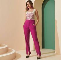 Calça Basic Bolso Faca Cora Canela - Preta Calça Basic Bolso Faca Cora Canela - Preta