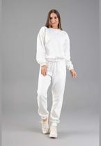 Calça Básica em Moletom Feminino Adulto Just Basic