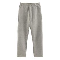 Calça Básica Infantil Unissex Em Moletom - Cinza 004 Calça Básica Infantil Unissex Em Moletom - Cinza 004