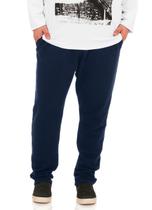 Calça Básica Masculina Plus Size Moletom Flanelado G1- G4