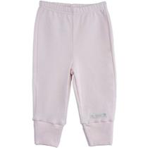 Calça Bebê Básica Lisa com Pé Reversível Algodão Egípcio
