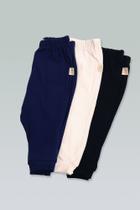 Calça Bebê Cotton - Preto - Bugbee