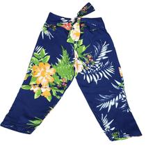 Calça bebê - estampada com amarração - Amora Modinha