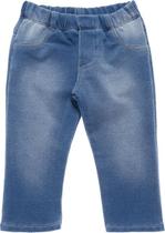 Calça Bebe índigo Claro Tam G6-9 meses Dicanela Calça Bebe índigo Claro Tam G6-9 meses Dicanela