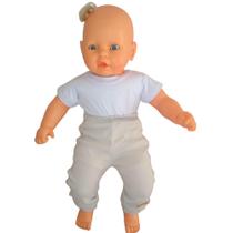 Calça Bebê menina Laço-super confortável e estilosa - 100% algodão - Bicho Molhado