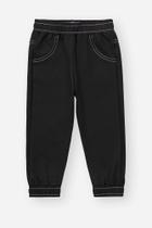 Calça Bebê Menina Ursinho Preto Mundo Cinti Calça Bebê Menina Ursinho Preto Mundo Cinti