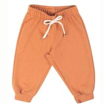 Calça Bebê Menino Em Moletom Peluciado 2 Cabos - Biogás