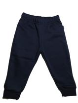 Calça Bebe Moletom Marinho Tam G9-12 Meses Dicanela