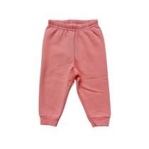 Calça bebê Moletom Menina Boca Grande Ref 7587 Tamanho:Gcor:Laranja