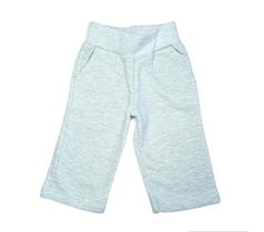 Calça Bebê Moletom Menina Cinza - Kyly