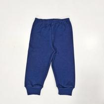 Calça Bebê Suedine Básica Azul Marinho