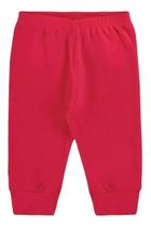 Calça Bebê Unissex Em Suedine Penteado