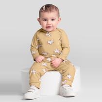 Calça bebê unissex térmico pesado Brandili Baby