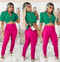 Calça Bela de Linhão Pink()-P Calça Bela de Linhão Pink()-P